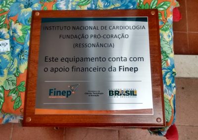 Placas de homenagem personalizada colorida Rio de Janeiro